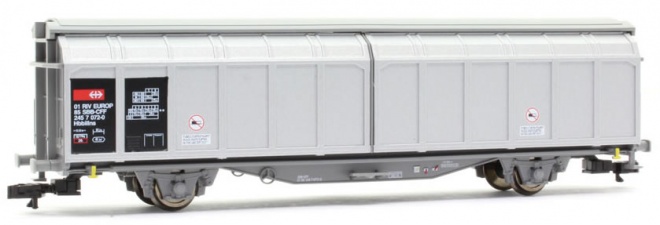 Slide wall Box car<br /><a href='images/pictures/Roco/37544.jpg' target='_blank'>Full size image</a>